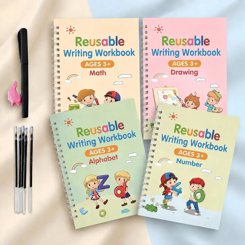 Reusable Writing Practice Workbook Set