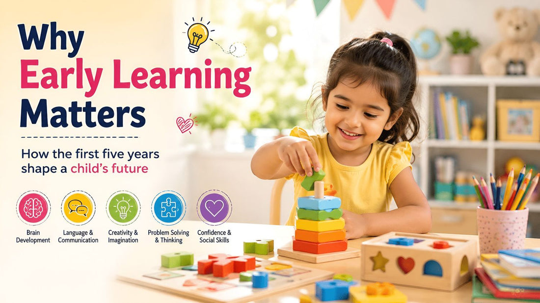 Why Early Learning Matters: How the First Five Years Shape a Child’s Future
