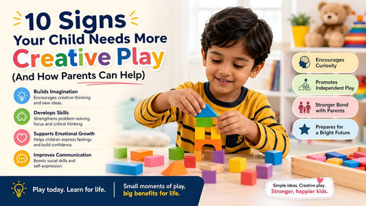 10 Signs Your Child Needs More Creative Play (And How Parents Can Help)