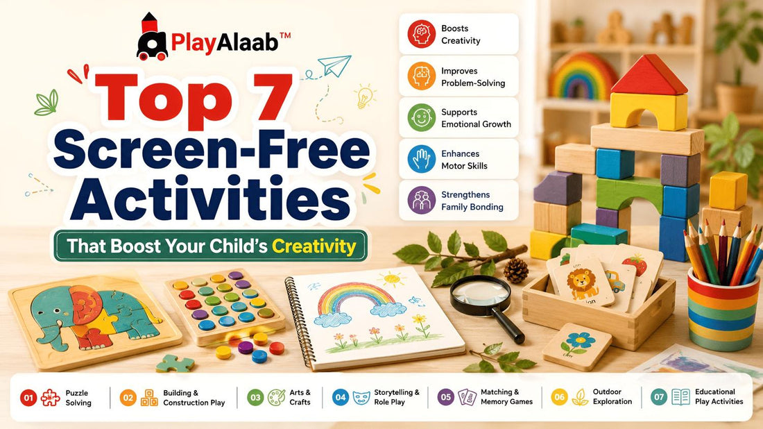 Top 7 Screen-Free Activities That Boost Your Child’s Creativity