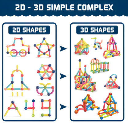 Creative Magnetic Construction Set