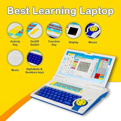 Laptop That Teaches Letters, Numbers, Music & Logic