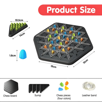 Triangle Chain Rubber Band Chess