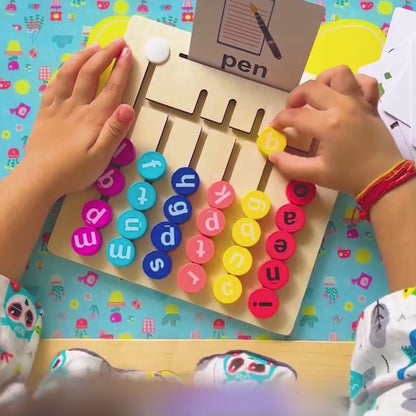 Alphabet Picture Matching Board