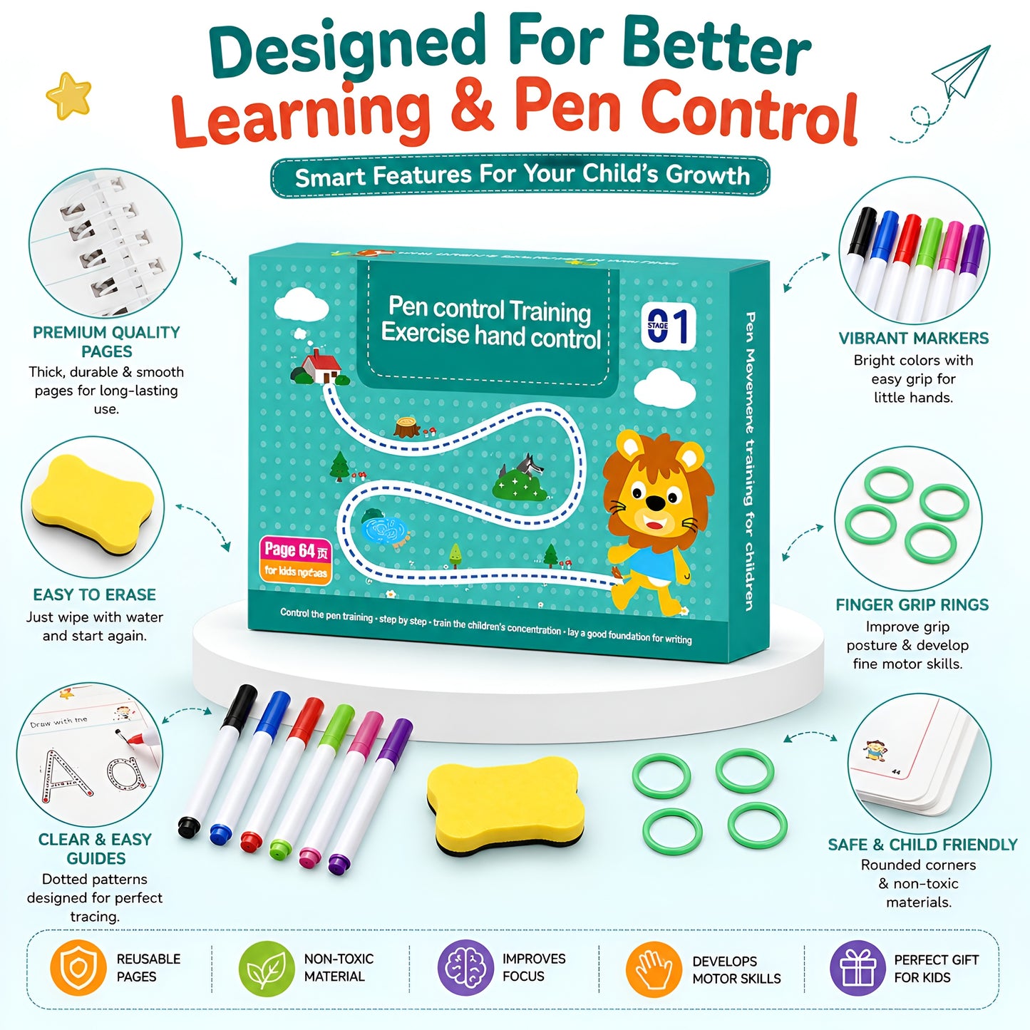 Hand Writing Pen Control