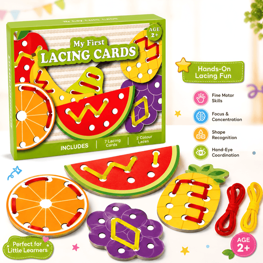 Fruit Lacing Cards Activity