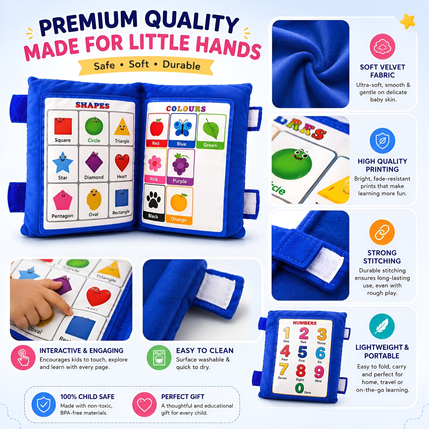 Learning Cushion Pillow Book