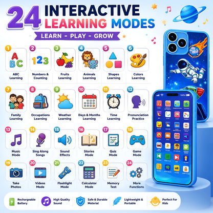 Rechargeable Kids Learning Phone