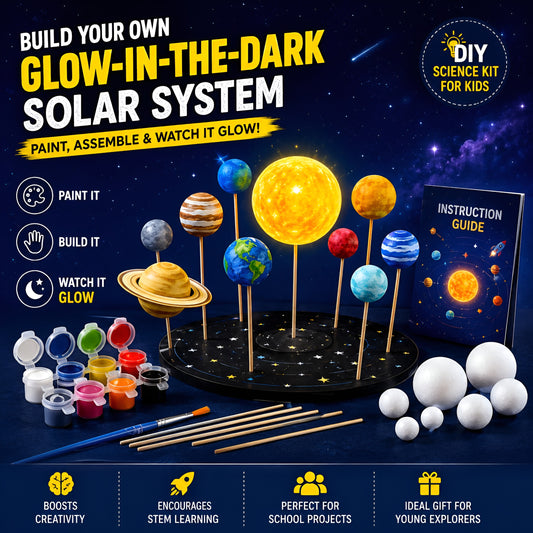 Glow in the Dark Solar System Model Kit