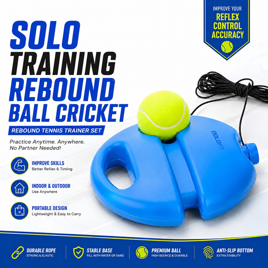Solo Training Rebound Ball Cricket