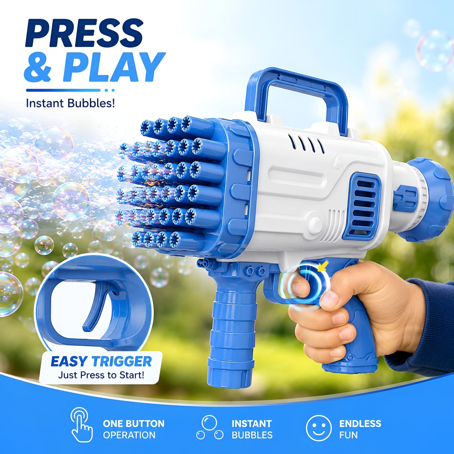 Bubble Gun Machine