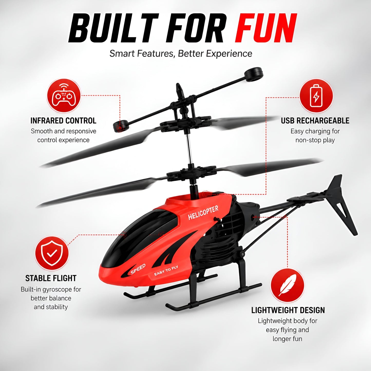 Remote Control Helicopter Toy