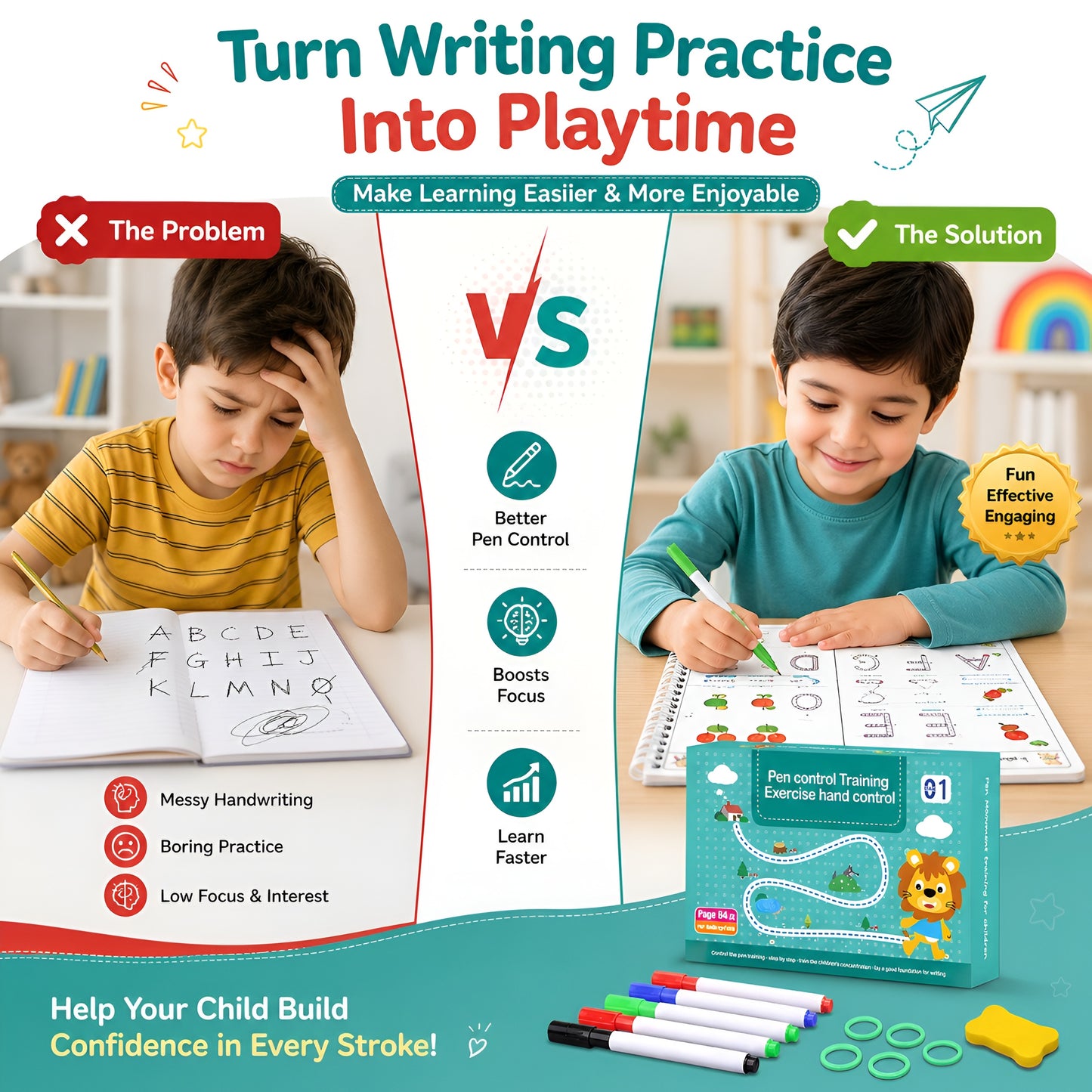 Hand Writing Pen Control