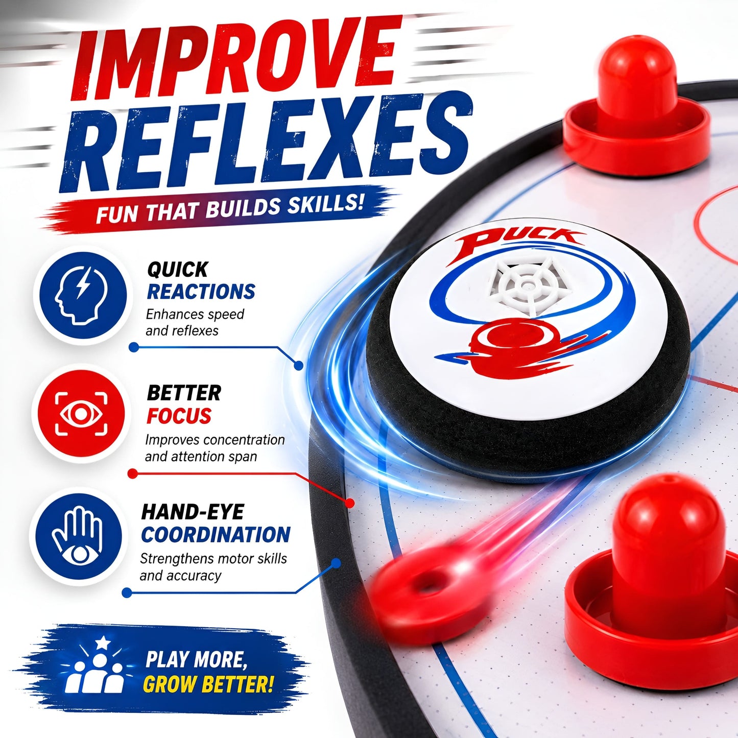 Mini Air Hockey Battle Set