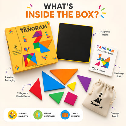 Magnetic Tangram Puzzle