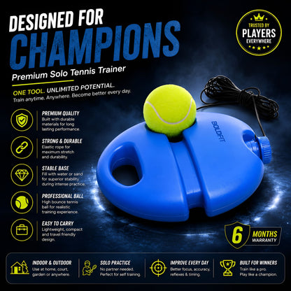 Solo Training Rebound Ball Cricket
