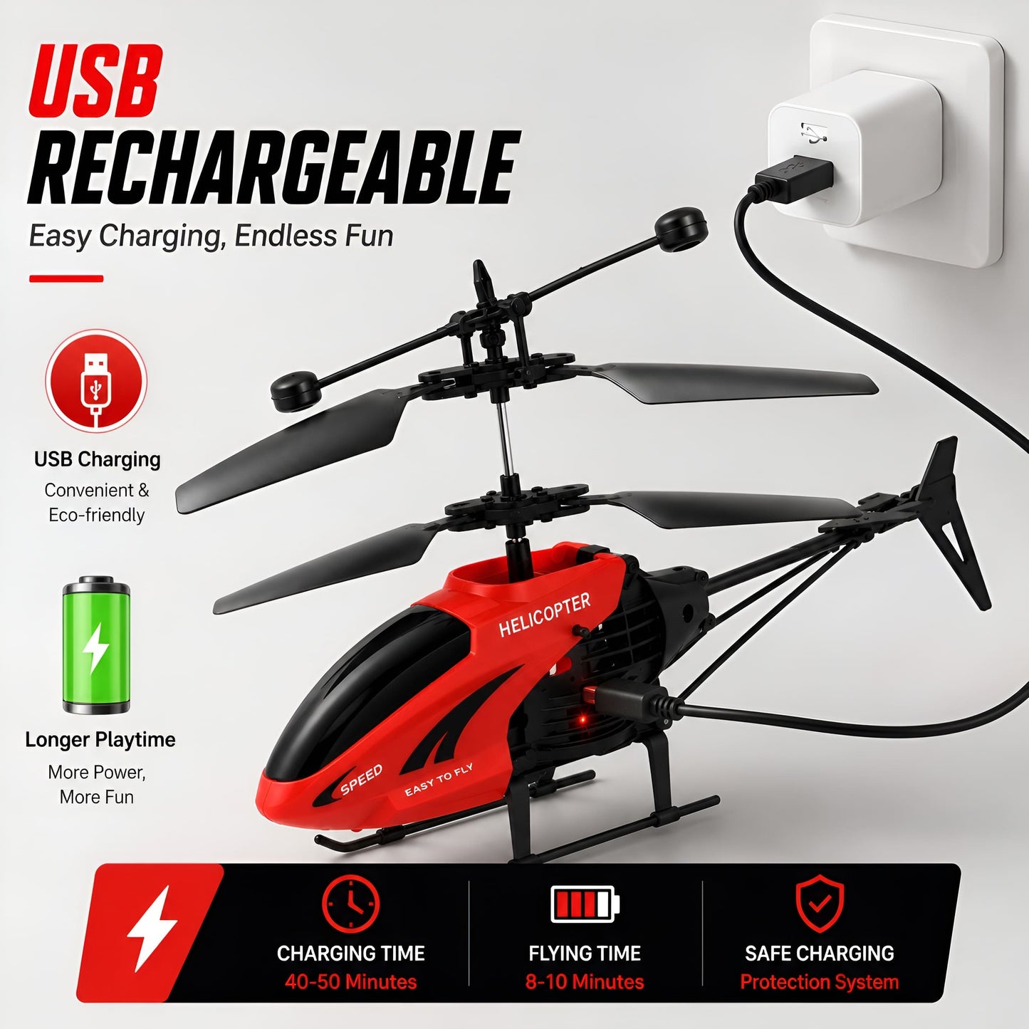Remote Control Helicopter Toy
