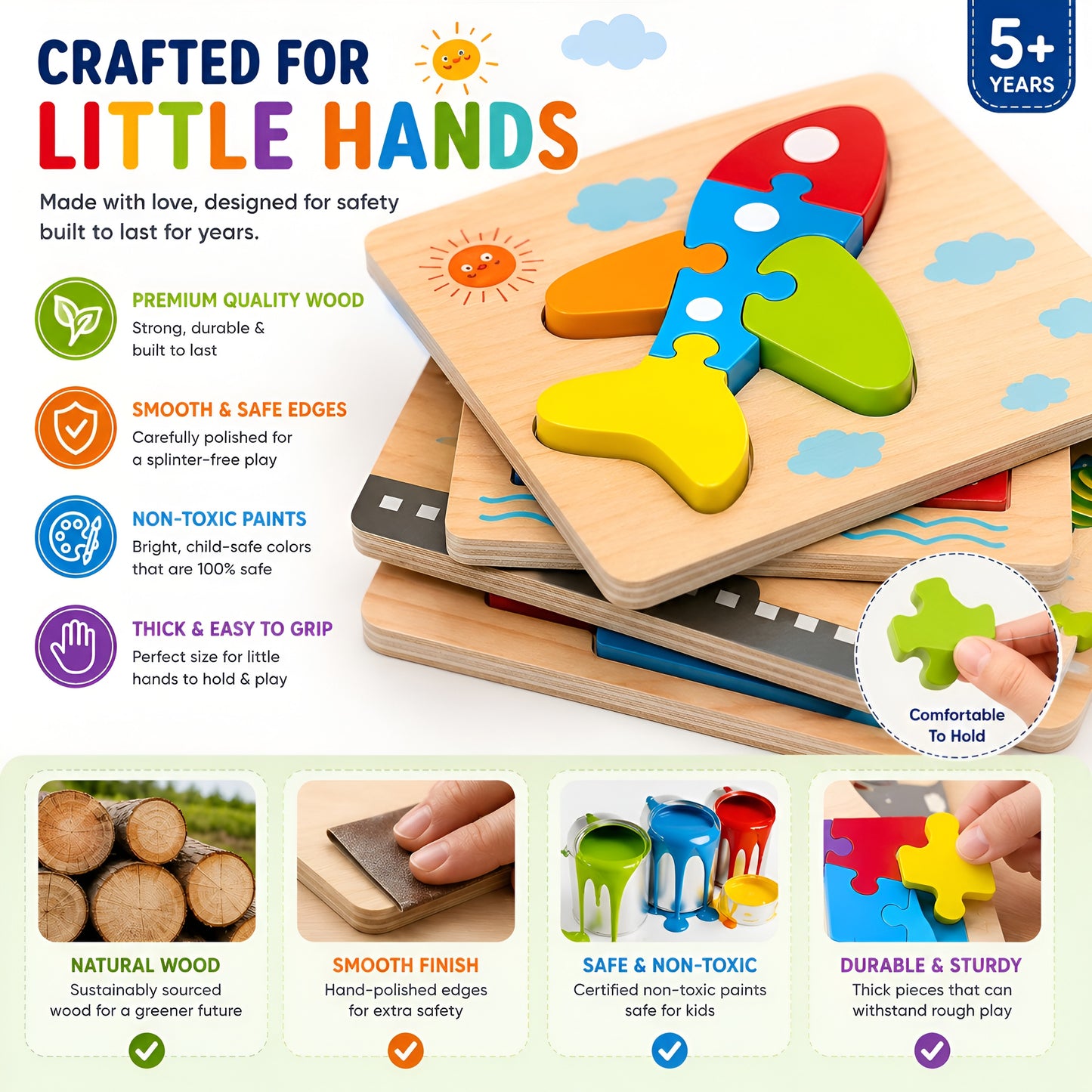 Multicolor Puzzle Foam Kids Toys