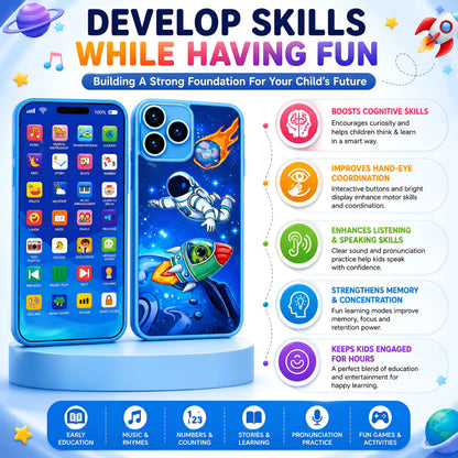 Rechargeable Kids Learning Phone