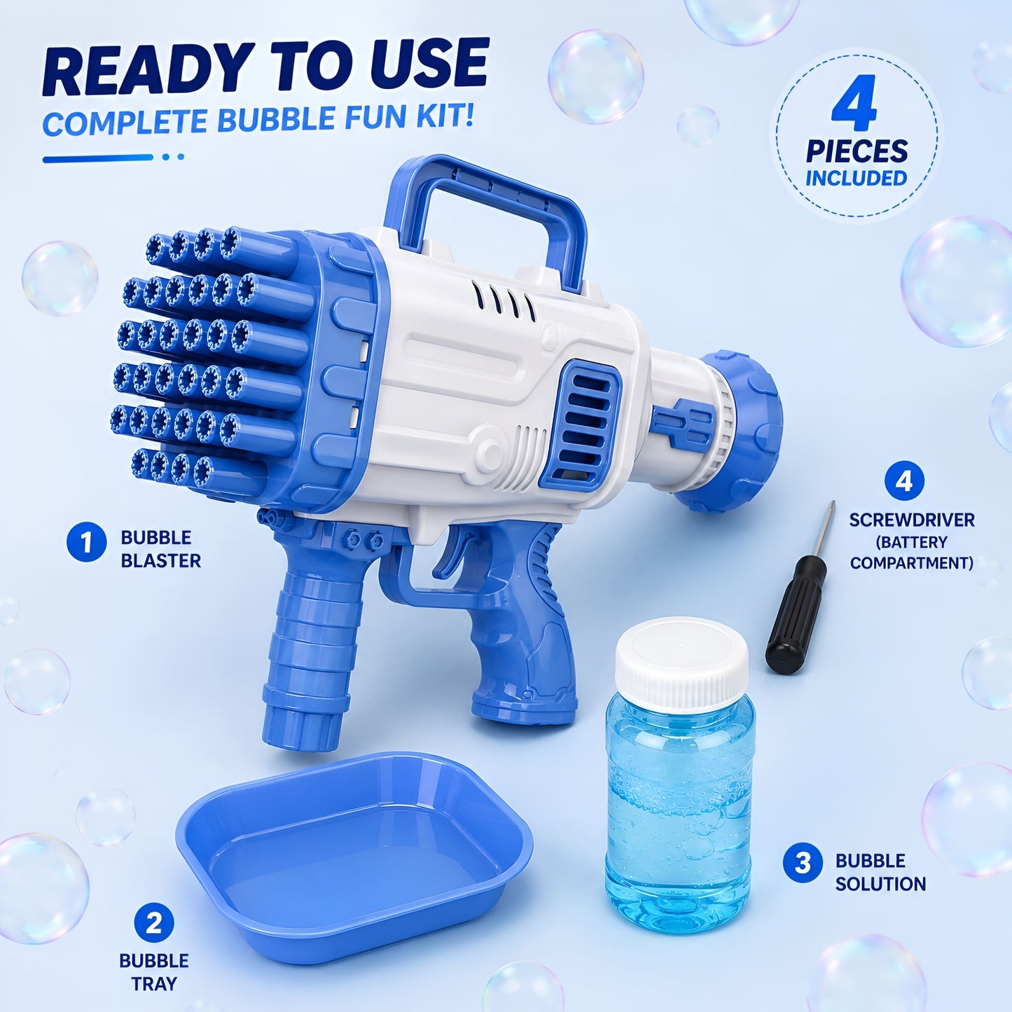 Bubble Gun Machine