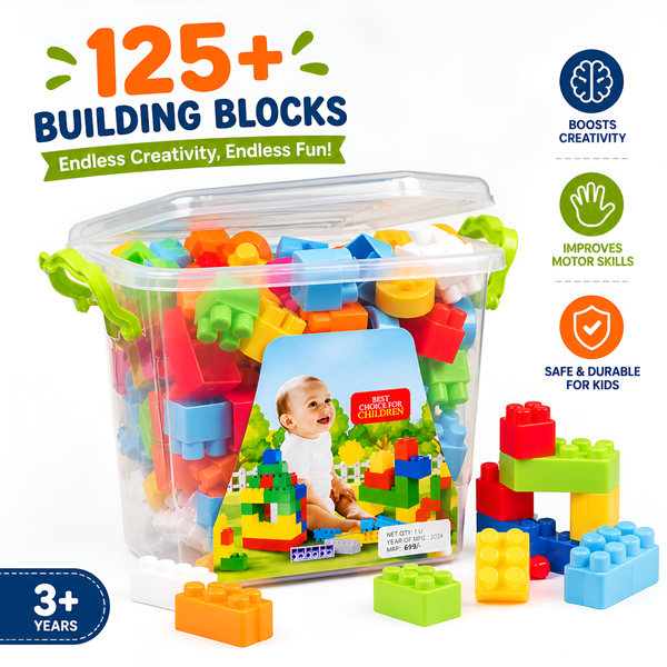 Creative Building Block Set (125pcs)