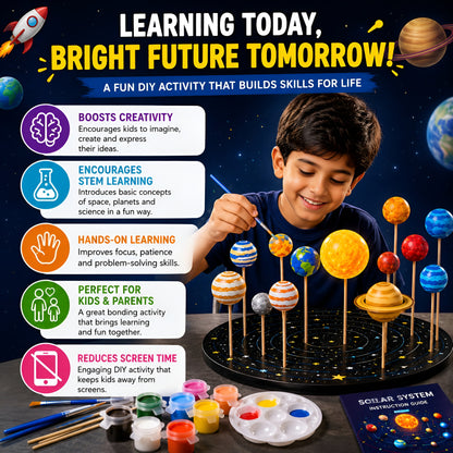 Glow in the Dark Solar System Model Kit