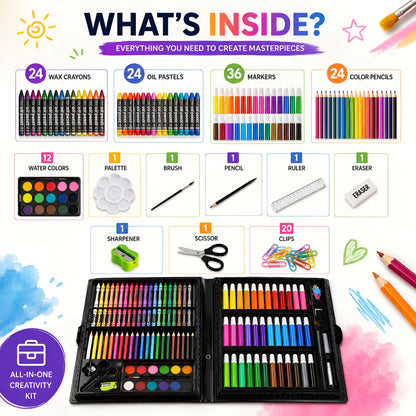 Playlaab Colour Art Set ( 150 Pcs )