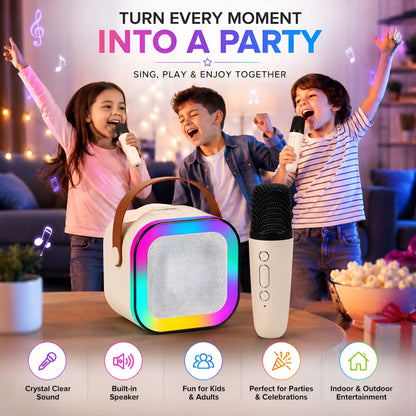 Rechargeable Karaoke Mic with Speaker