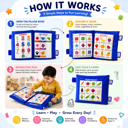 Learning Cushion Pillow Book